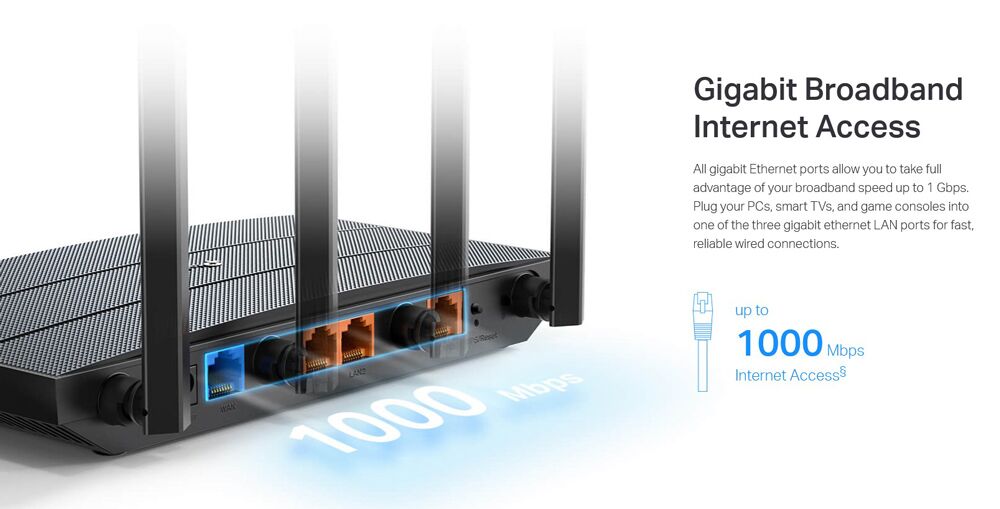 TP-LINK Router Archer AX12, WiFi 6, 1.5Gbps AX1500, Dual Band, Ver. 1.0 - Image 5
