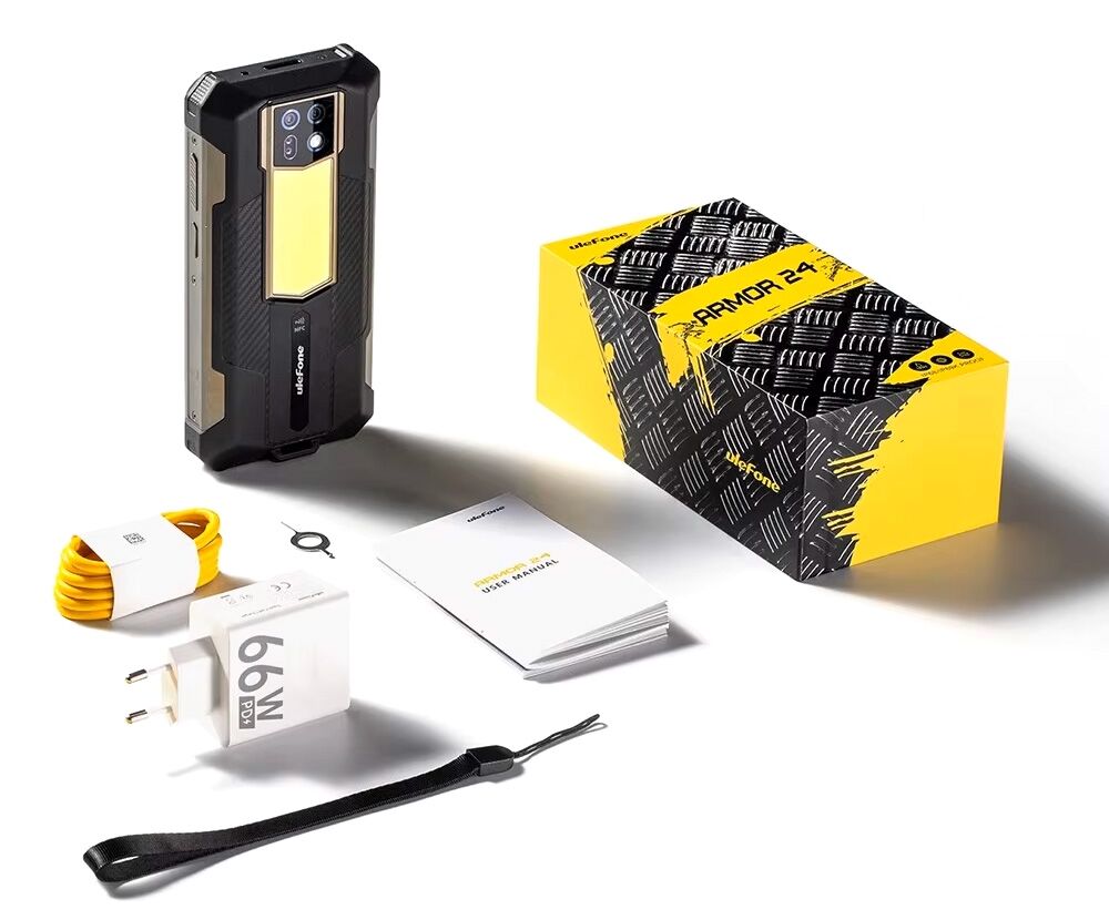 ULEFONE smartphone Armor 24, 6.78", 12/256GB, 22000mAh, IP68/IP69K, μαύρο - Image 10