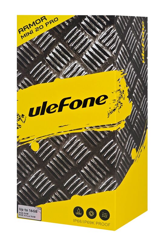 ULEFONE smartphone Armor Mini 20 Pro, 4.7", 8/256GB, 5G, 6200mAh, IP68/IP69K, μαύρο - Image 15