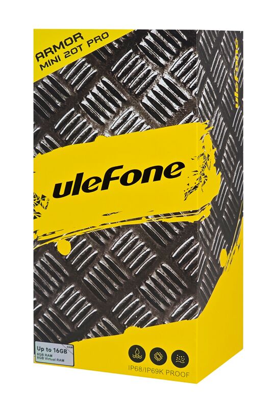 ULEFONE smartphone Armor Mini 20T Pro, 4.7", 8/256GB, 5G, 6200mAh, IP68/IP69K, μαύρο - Image 16