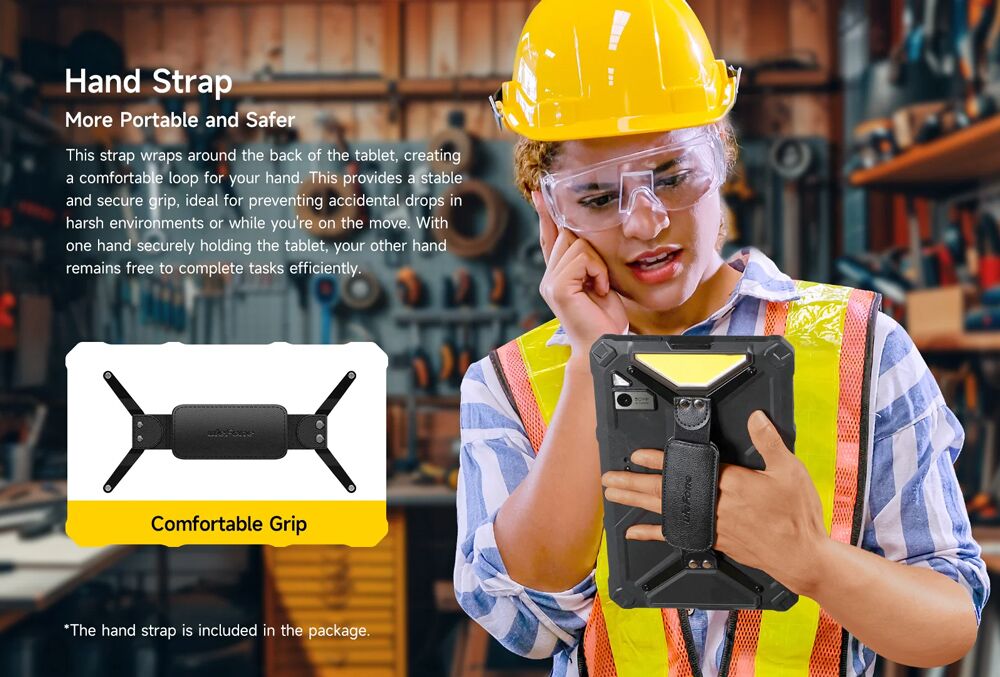 ULEFONE tablet Armor Pad 4 Ultra, 10.36", 8/256GB, 11800mAh, IP68/IP69K, 5G, μαύρο - Image 19