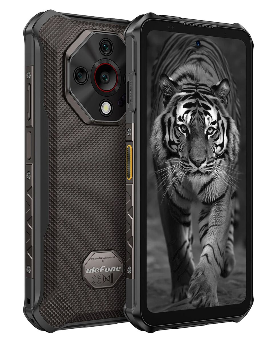 ULEFONE smartphone Armor X16, 6.56", 6/128GB, 10360mAh, IP68/IP69K/MIL-STD-810H, μαύρο