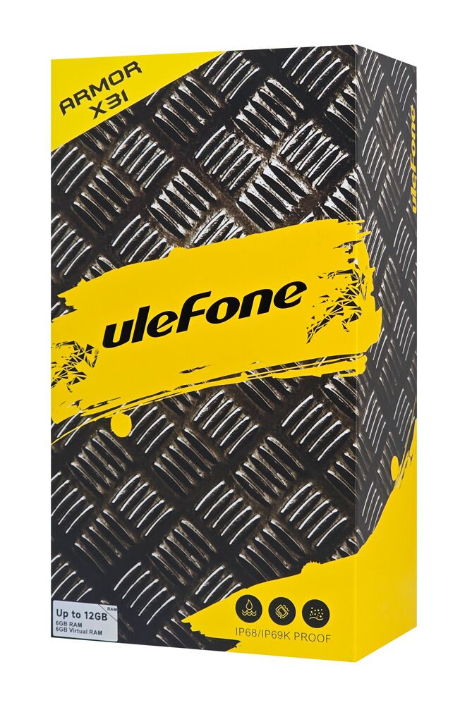 ULEFONE smartphone Armor X31, 6.56", 6/128GB, 6050mAh, IP68/IP69K, μαύρο - Image 6
