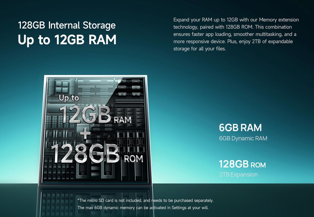 ULEFONE smartphone Armor X31, 6.56", 6/128GB, 6050mAh, IP68/IP69K, μαύρο - Image 13