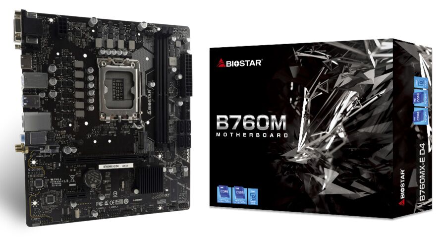 BIOSTAR μητρική B760MX-E D4, 2x DDR4, s1700, uATX, GbE, Ver. 6.0 - Image 4