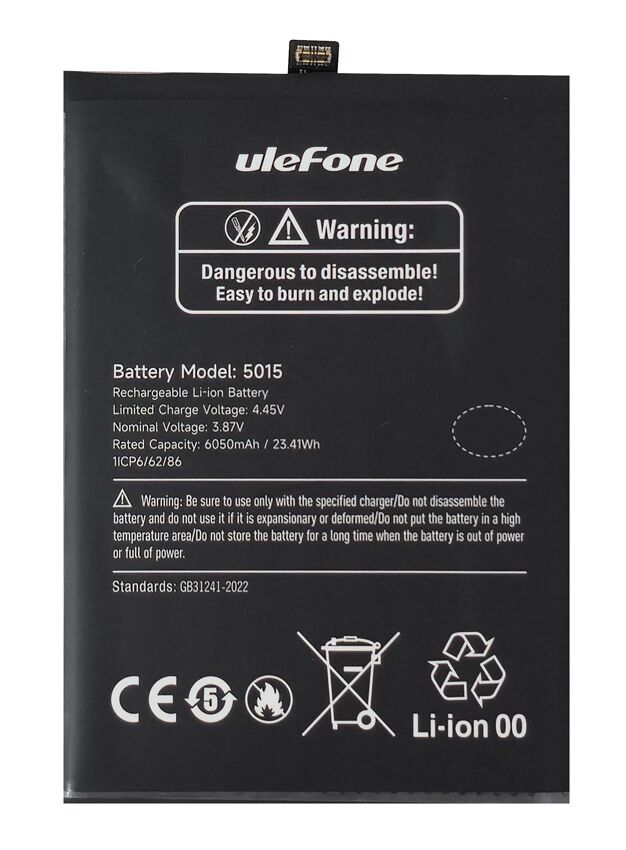 ULEFONE μπαταρία για smartphone Armor X31