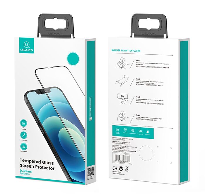 USAMS tempered glass για iPhone 13 Pro Max US-BH787, 0.33mm - Image 3
