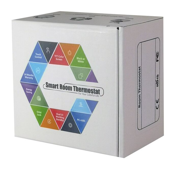 Smart θερμοστάτης αερίου BHT-009GCLW, WiFi, χωνευτός, μαύρος - Image 5