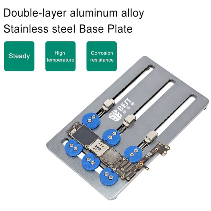 BEST βάση motherboard BST-001P για επισκευή smartphone, 3-axis, 9.5x15cm - Image 2