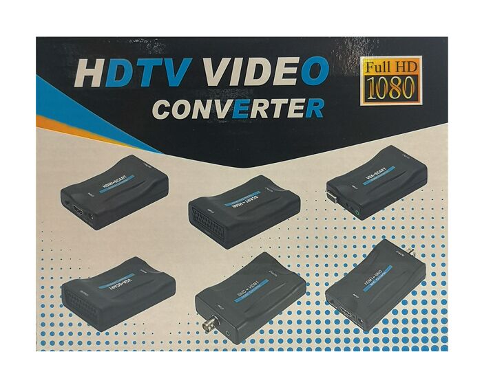 Αντάπτορας SCART σε HDMI CAB-H152, 10.2Gbps, NTSC & PAL, μαύρος - Image 3