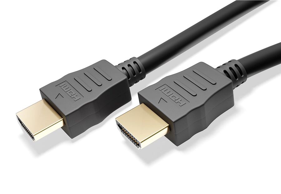 POWERTECH καλώδιο HDMI CAB-H178 με Ethernet, 4K/30Hz, 10.2 Gbps, 10m, μαύρο