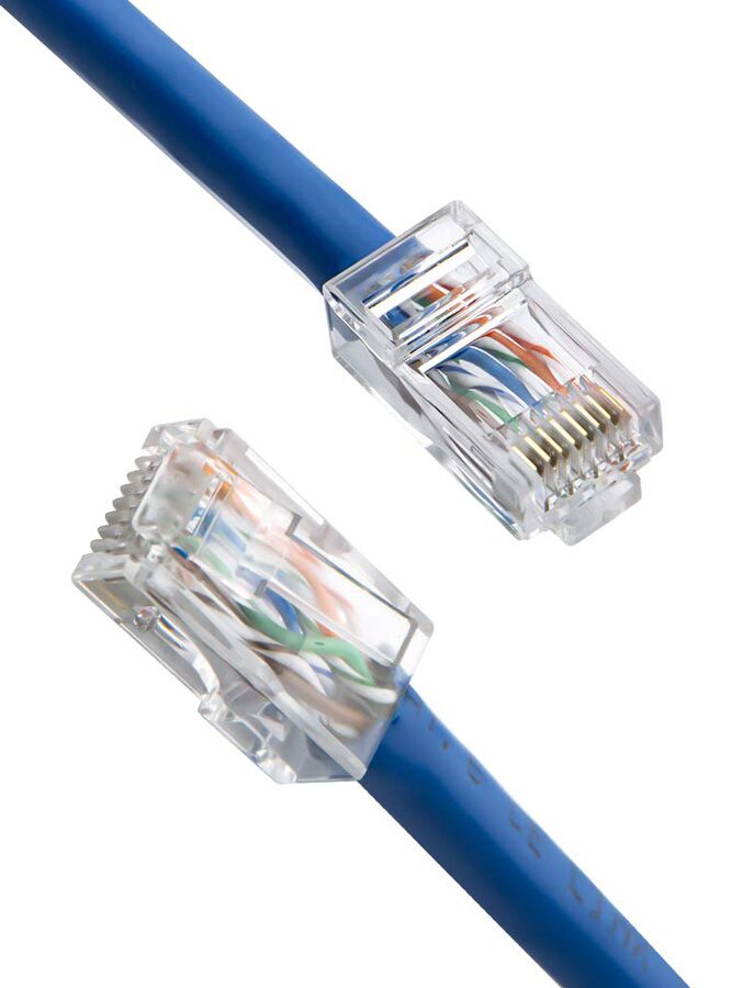 POWERTECH βύσμα RJ45 CAB-N352, Cat 6/6a UTP, modular, διάφανο, 50τμχ - Image 3