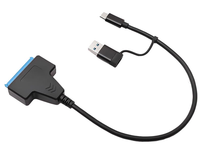 POWERTECH καλώδιο σύνδεσης HDD/SSD CAB-UC076, USB/USB-C σε SATA, 6Gbps - Image 2