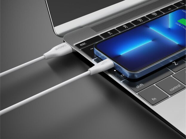 CELEBRAT καλώδιο micro USB σε USB CB-31, 3A, 480Mbps, 1m, λευκό - Image 2