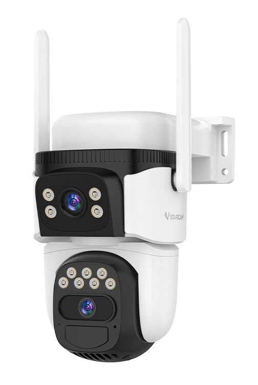 VSTARCAM smart ηλιακή κάμερα CB621DR, dual lens, 3MP, WiFi, SD, PTZ, IP66 - Image 4