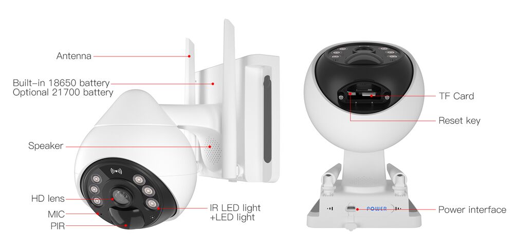 VSTARCAM smart ηλιακή κάμερα CB69, 10000mAh, IP66, 3MP, WiFi, PTZ - Image 4