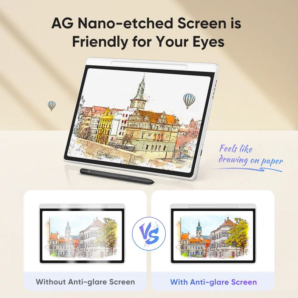 XP-PEN έγχρωμο ψηφιακό σημειωματάριο Magic Note Pad με γραφίδα, 10.95", 6/128GB, Android 14, 8000mAh, λευκό - Image 5