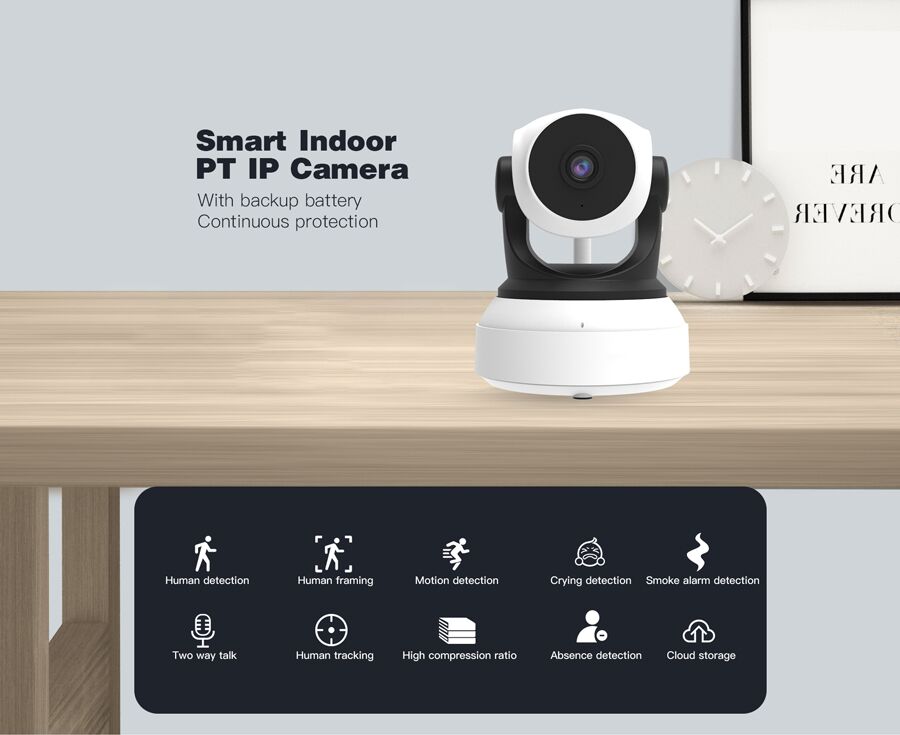 VSTARCAM smart IP κάμερα CS24B, 3MP, WiFi, battery backup - Image 4