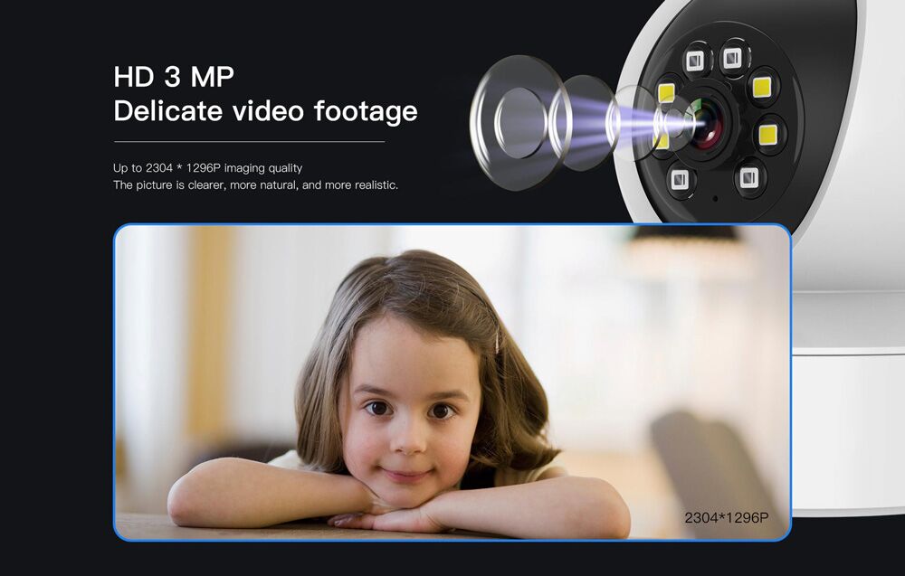 VSTARCAM smart IP κάμερα CS49L, 3MP, WiFi, PTZ - Image 5