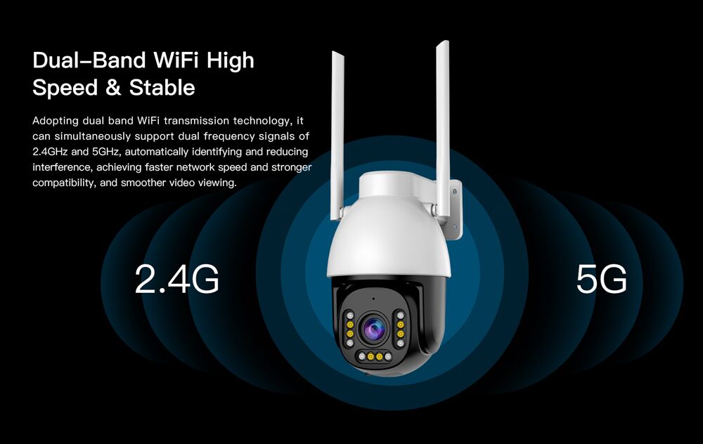 VSTARCAM smart κάμερα CS611Q-UV, 4MP, Wi-Fi, PTZ, SD - Image 12