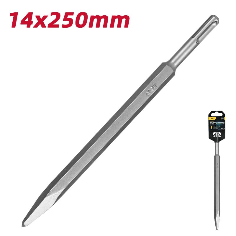 DELI βελόνι DH-YJZ014-E1 για κρουστικό δράπανο, SDS Plus, 250mm - Image 2