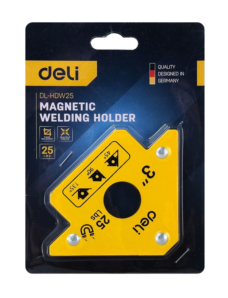 DELI μαγνητική γωνία συγκόλλησης DL-HDW25 με 45°/90°/135° γωνίες, 3", 11kg - Image 4