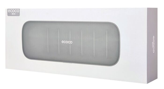 ECOCO κουτί οργάνωσης καλωδίων E2206 με ταινία τύπου velcro, λευκό - Image 4