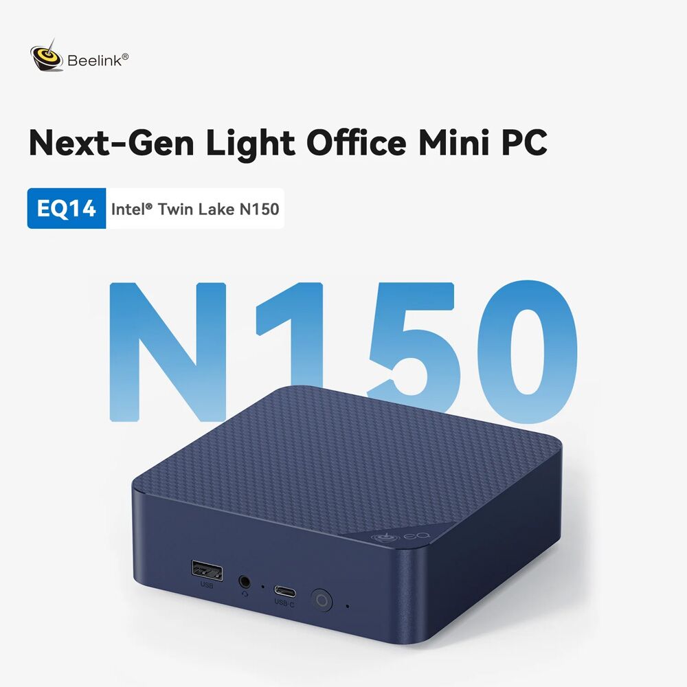 BEELINK mini PC EQ14, Intel N150, 16GB, 500GB M.2, Windows 11 Pro - Image 7