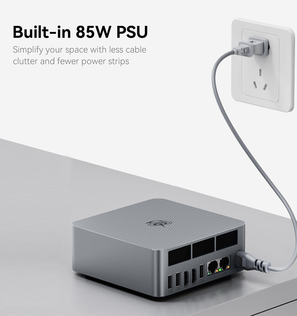 BEELINK mini PC EQR6, AMD Ryzen 5 6600H, 24GB, 500GB M.2, Windows 11 Pro - Image 9