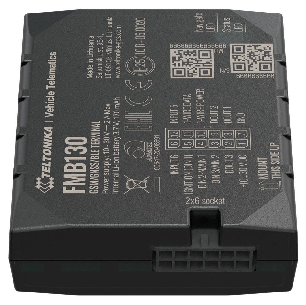 TELTONIKA GPS Tracker αυτοκινήτου FMB130, GSM/GPRS/GNSS, Bluetooth - Image 3