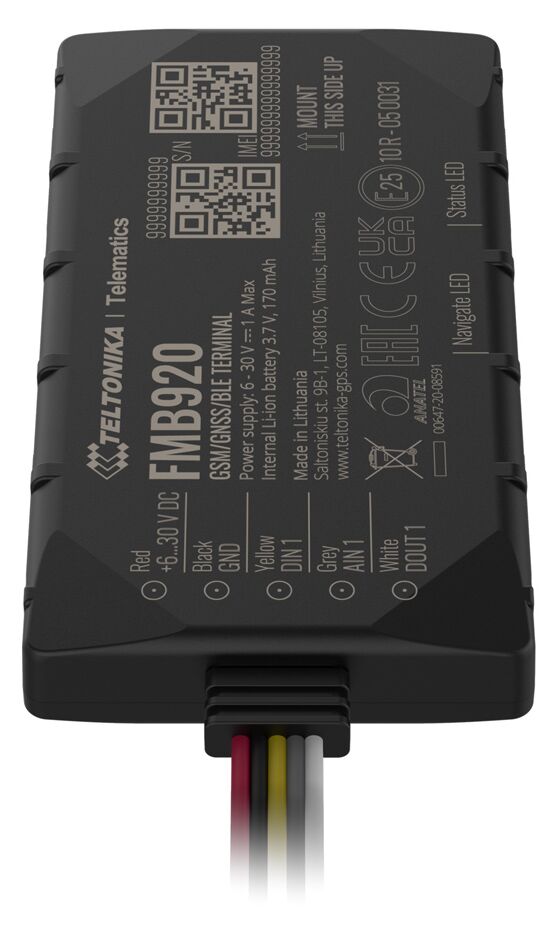 TELTONIKA GPS Tracker αυτοκινήτου FMB920, GSM/GPRS/GNSS, Bluetooth - Image 4