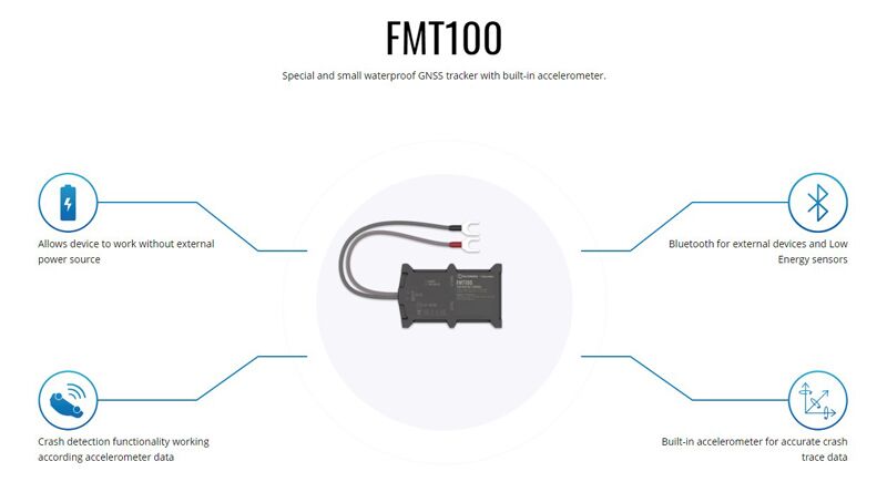 TELTONIKA GPS Tracker αυτοκινήτου FMT1001A9S01, GSM/GPRS/GNSS, Bluetooth - Image 2