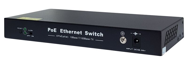 FOLKSAFE PoE Ethernet Switch FS-S1008EP-E, 8 Ports 10/100Mbps - Image 2