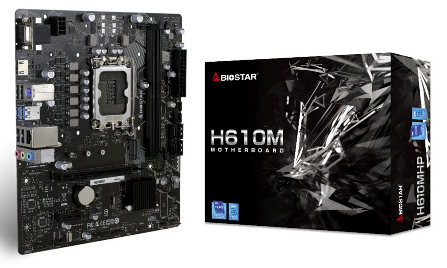 BIOSTAR μητρική H610MHP, 2x DDR4, s1700, USB 3.2, uATX, GbE, Ver. 6.1 - Image 4