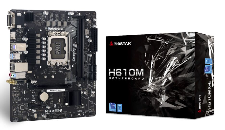 BIOSTAR μητρική H610MX-E, 2x DDR4, s1700, USB 3.2, uATX, GbE, Ver. 6.0 - Image 4