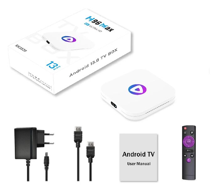 H96 MAX TV Box Μ1, 8K, RK3528, 4/64GB, WiFi, Bluetooth, Android 13 - Image 7