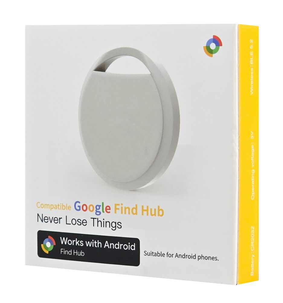 HAVEDEER smart tag ACCUTAG για Android συσκευές, Bluetooth tracker, λευκό - Image 5