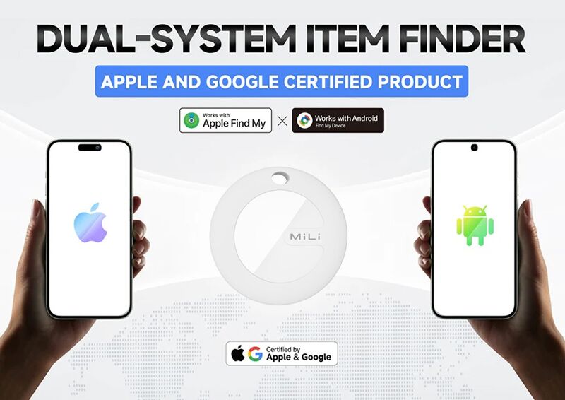 MILI smart tag MiTag Duo για iOS & Android συσκευές, Bluetooth tracker, λευκό - Image 4