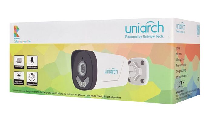 UNIARCH IP κάμερα IPC-B233-APF40W, 4mm, 3MP, IP67, PoE, LED, IR 50m - Image 4