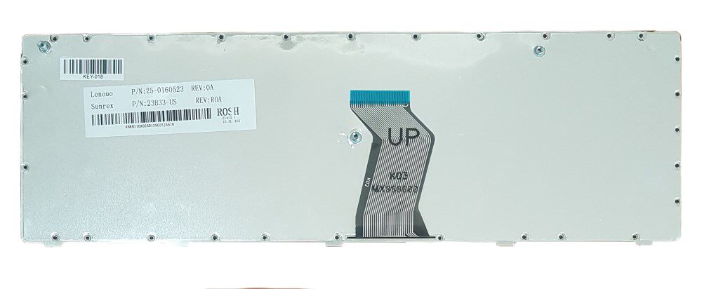 Πληκτρολόγιο για Lenovo G575/G570, US, μαύρο - Image 2