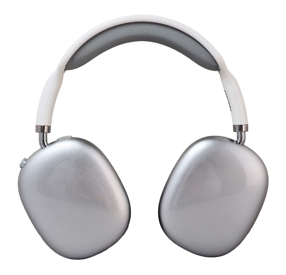 KAKUSIGA headphones KSC-1466, ασύρματα & ενσύρματα, micro SD, 40mm, 400mAh, ασημί - Image 3