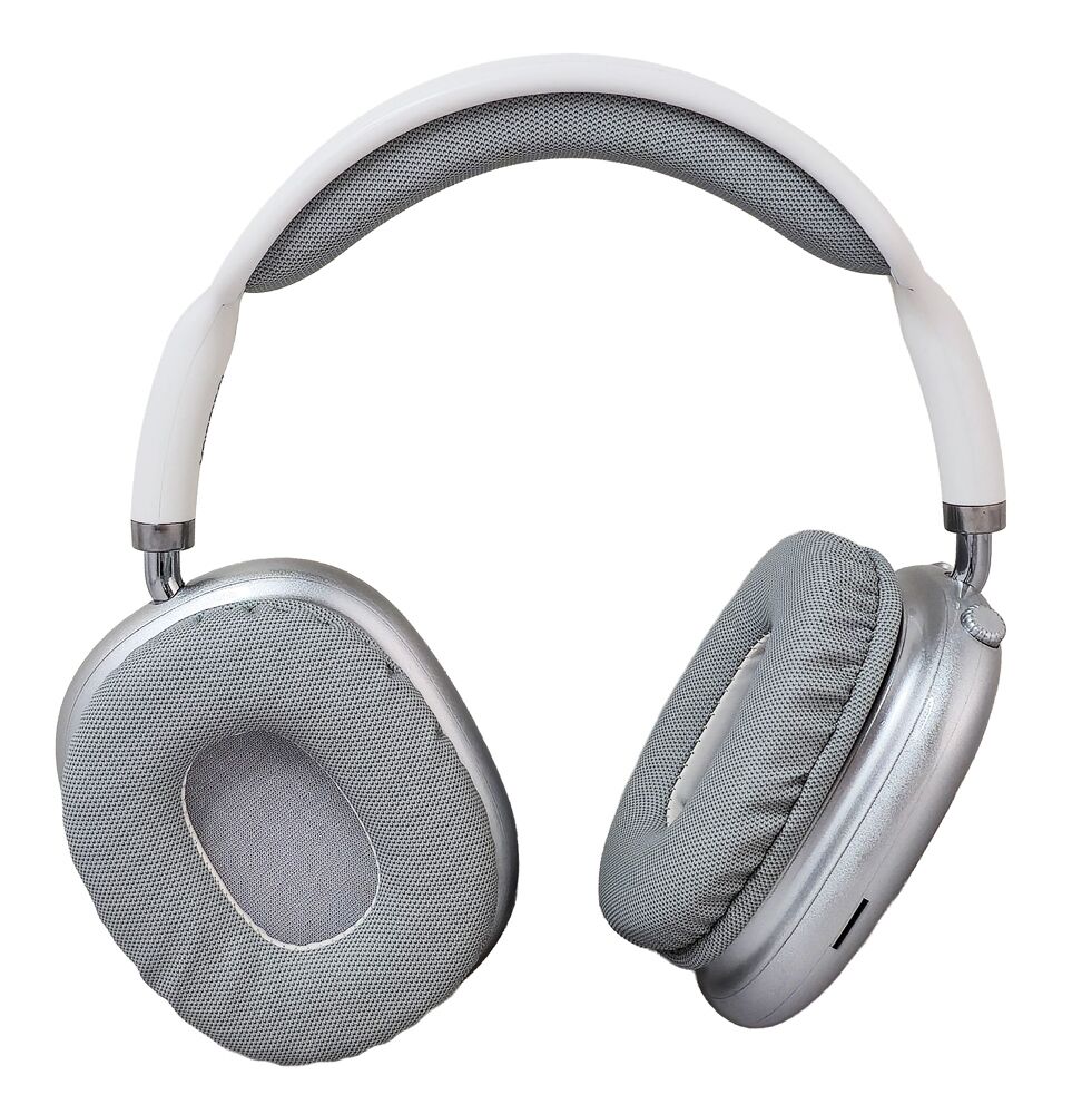 KAKUSIGA headphones KSC-1466, ασύρματα & ενσύρματα, micro SD, 40mm, 400mAh, ασημί - Image 2