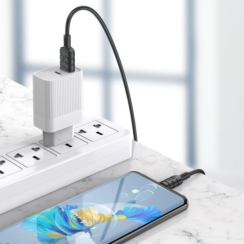KAKUSIGA καλώδιο USB-C σε USB KSC-710, 3A, 480Mbps, 1.2m, μαύρο - Image 2