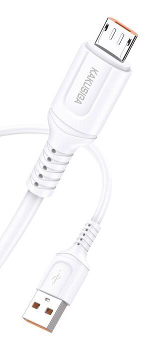 KAKUSIGA καλώδιο micro USB σε USB KSC-805, 2.4A, 480Mbps, 1m, λευκό
