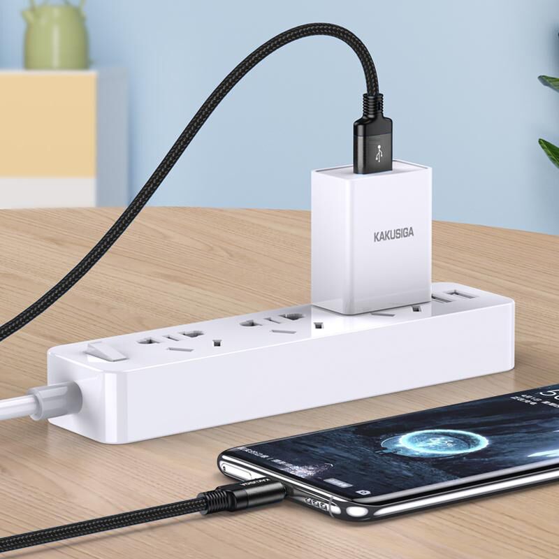 KAKUSIGA καλώδιο USB-C σε USB KSC-970, 3A, 480Mbps, 1m, μαύρο - Image 2