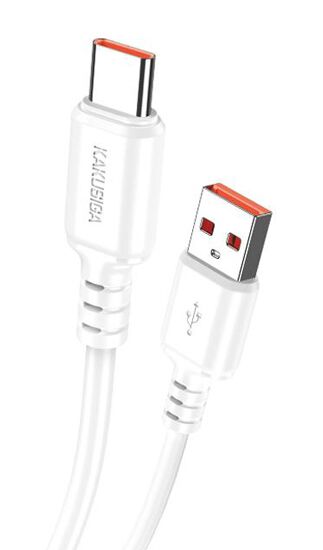 KAKUSIGA καλώδιο USB-C σε USB KSC-982, 3A, 480Mbps, 1m, λευκό
