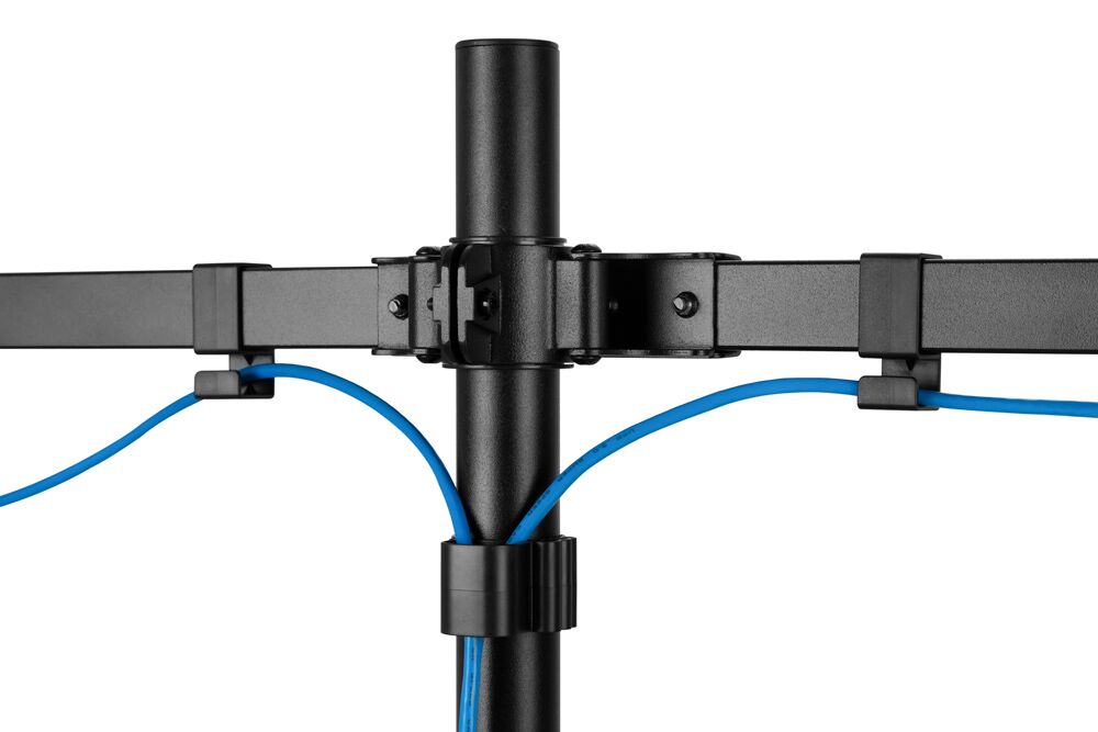 BRATECK βάση γραφείου για 2x οθόνες LDT57-C02, 17-32", έως 9kg - Image 5