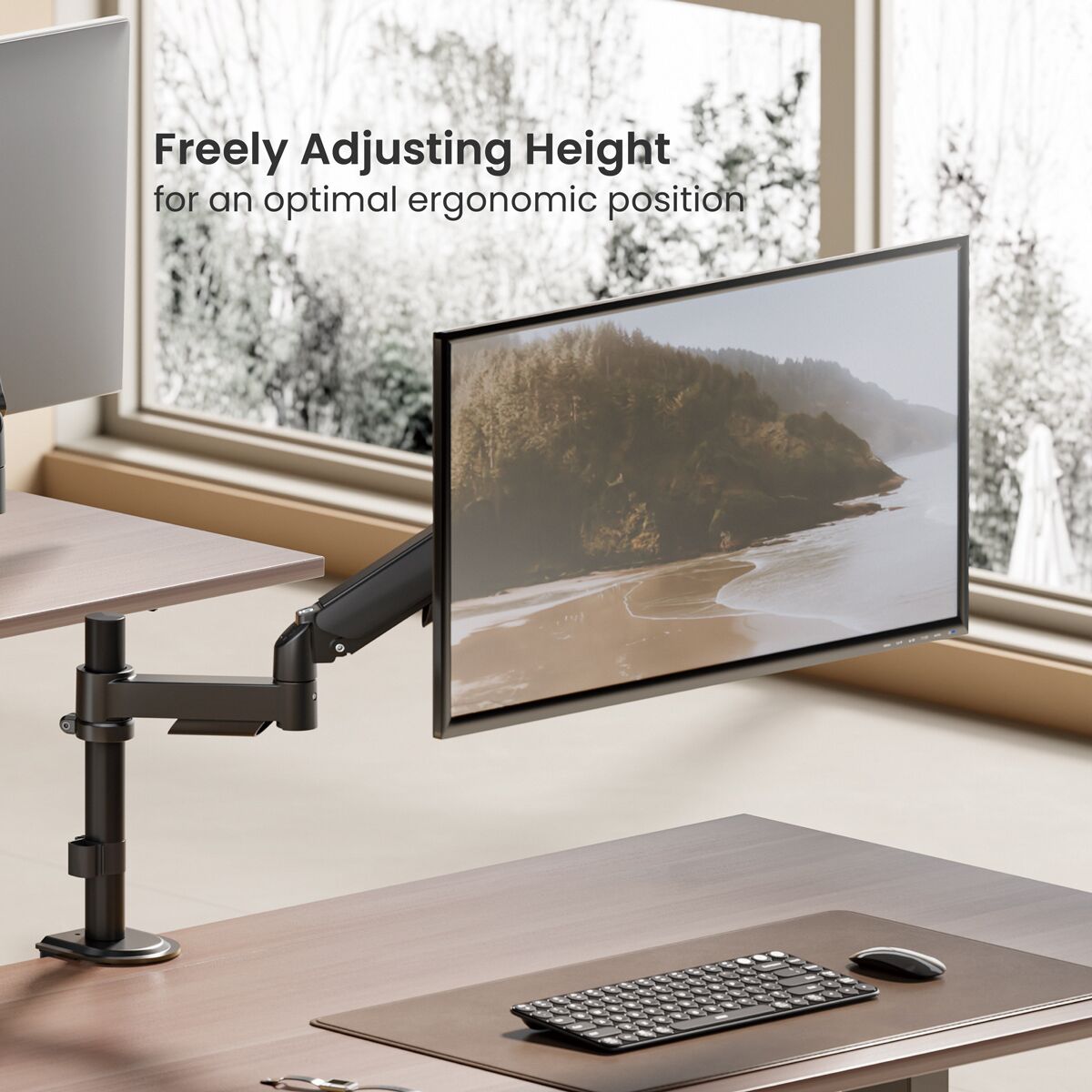 BRATECK βάση γραφείου οθόνης LDT97-C012PE, 17-32", έως 9kg - Image 2