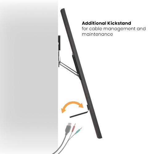 BRATECK επιτοίχια βάση τηλεόρασης LED-1944, 32-65", έως 75kg, ultra slim, fixed - Image 2