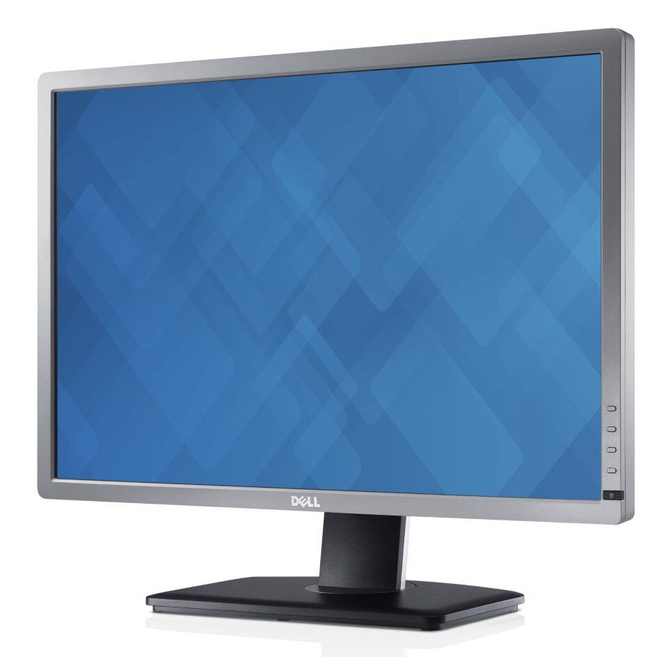 DELL used οθόνη U2412M IPS-LED, 24" 1920x1200, VGA/DVI/DisplayPort, silver, Grade A